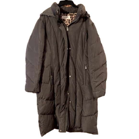 Calvin Klein Jackets & Blazers - Calvin Klein- Long Duck Down Quilted puffer WORN ONCE
